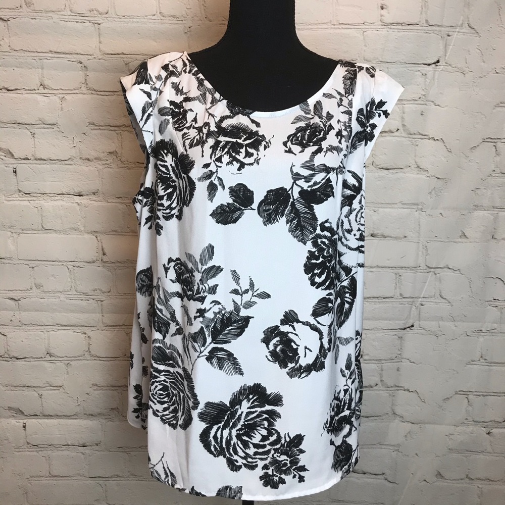 Worthington Floral Blouse